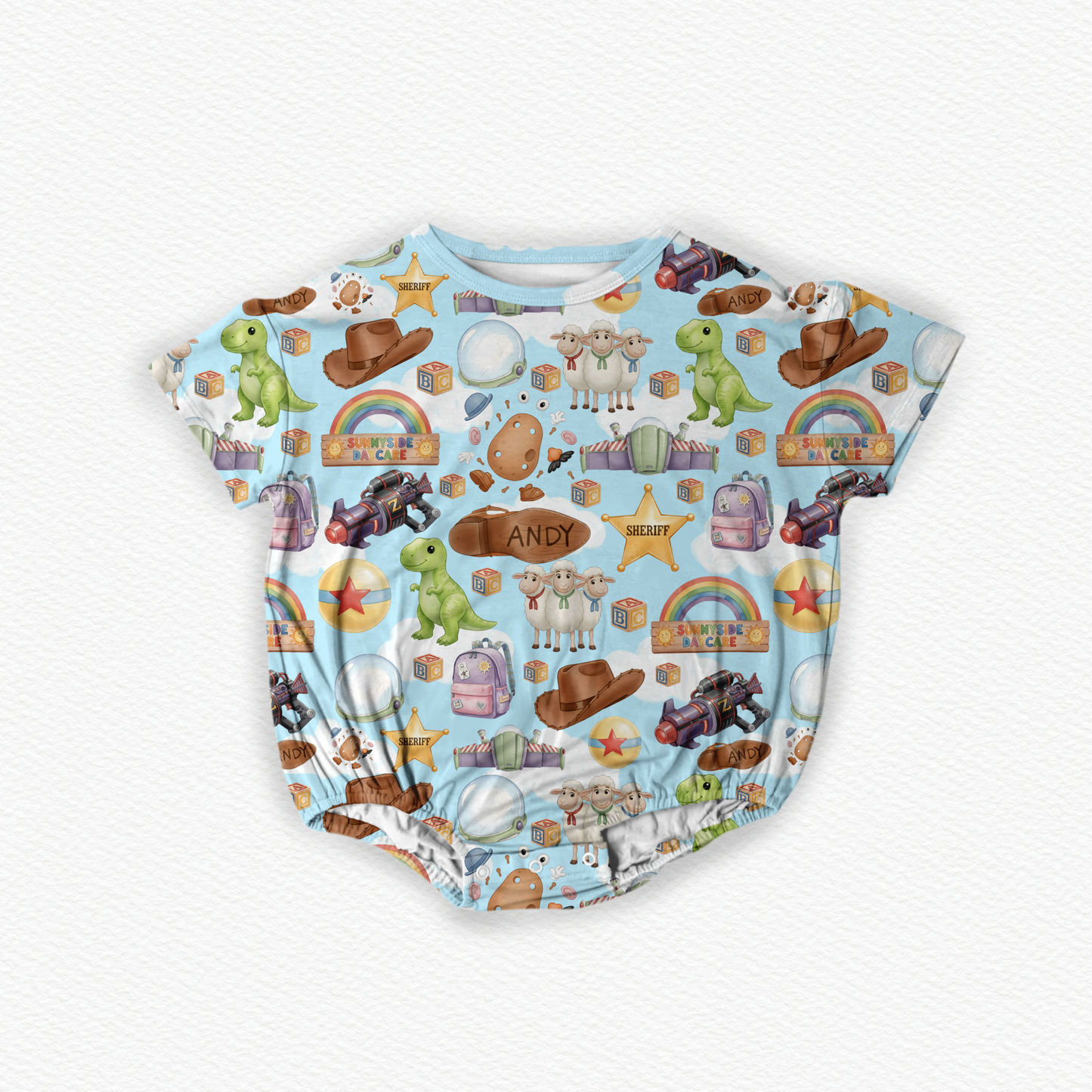 To infinity & dreams Bubble romper
