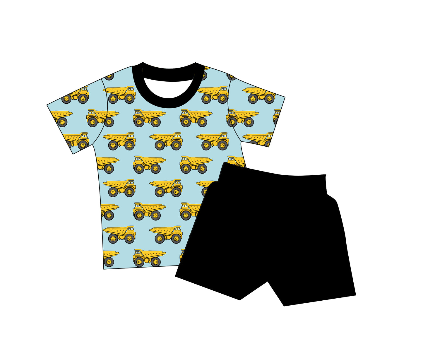 Trucks daywear short set