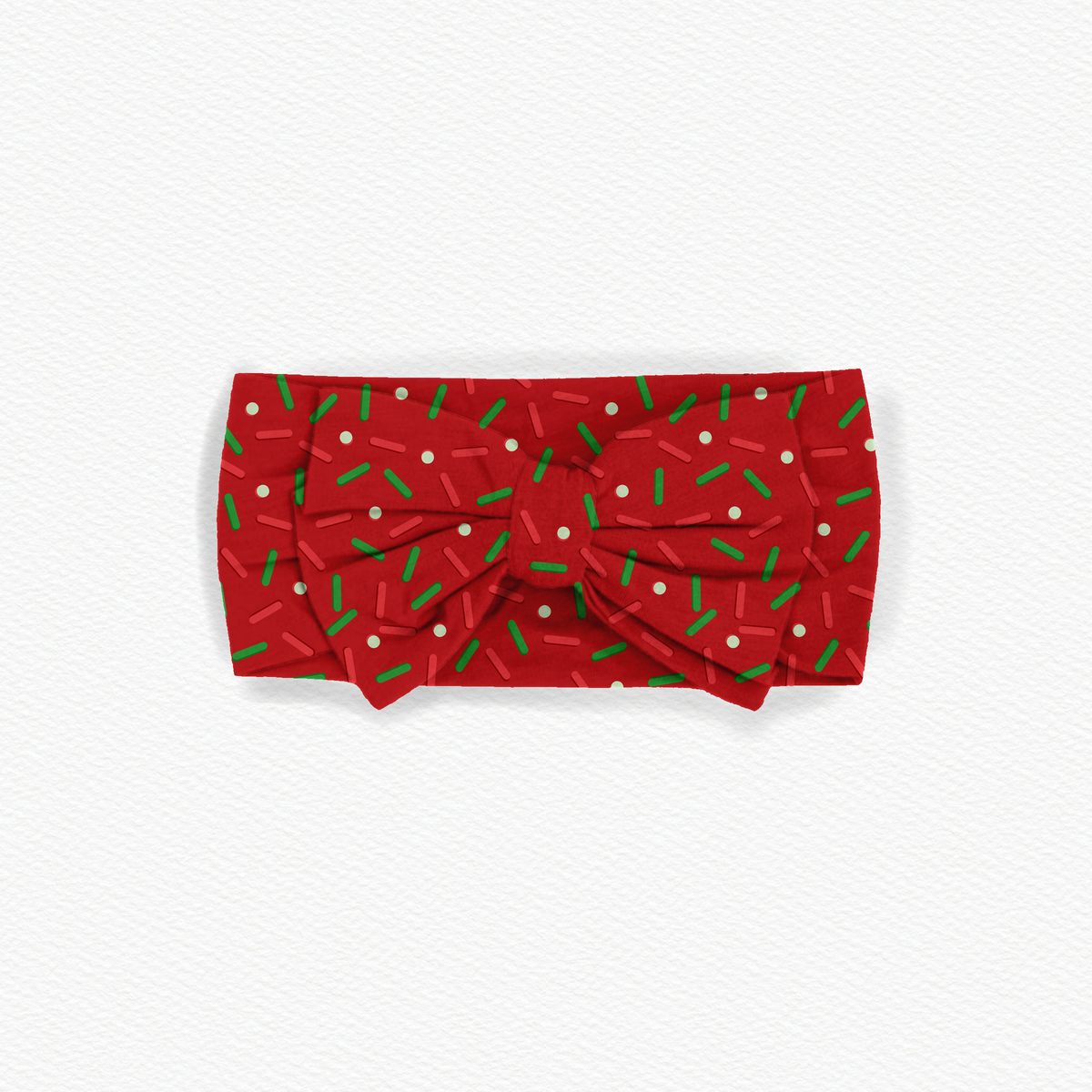 Pre order Christmas Head bow sprinkles