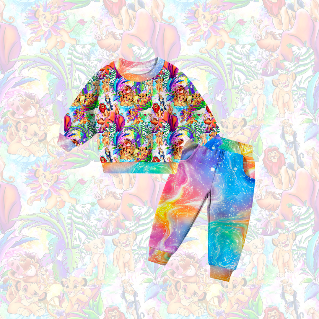 Roar French Terry jogger sets