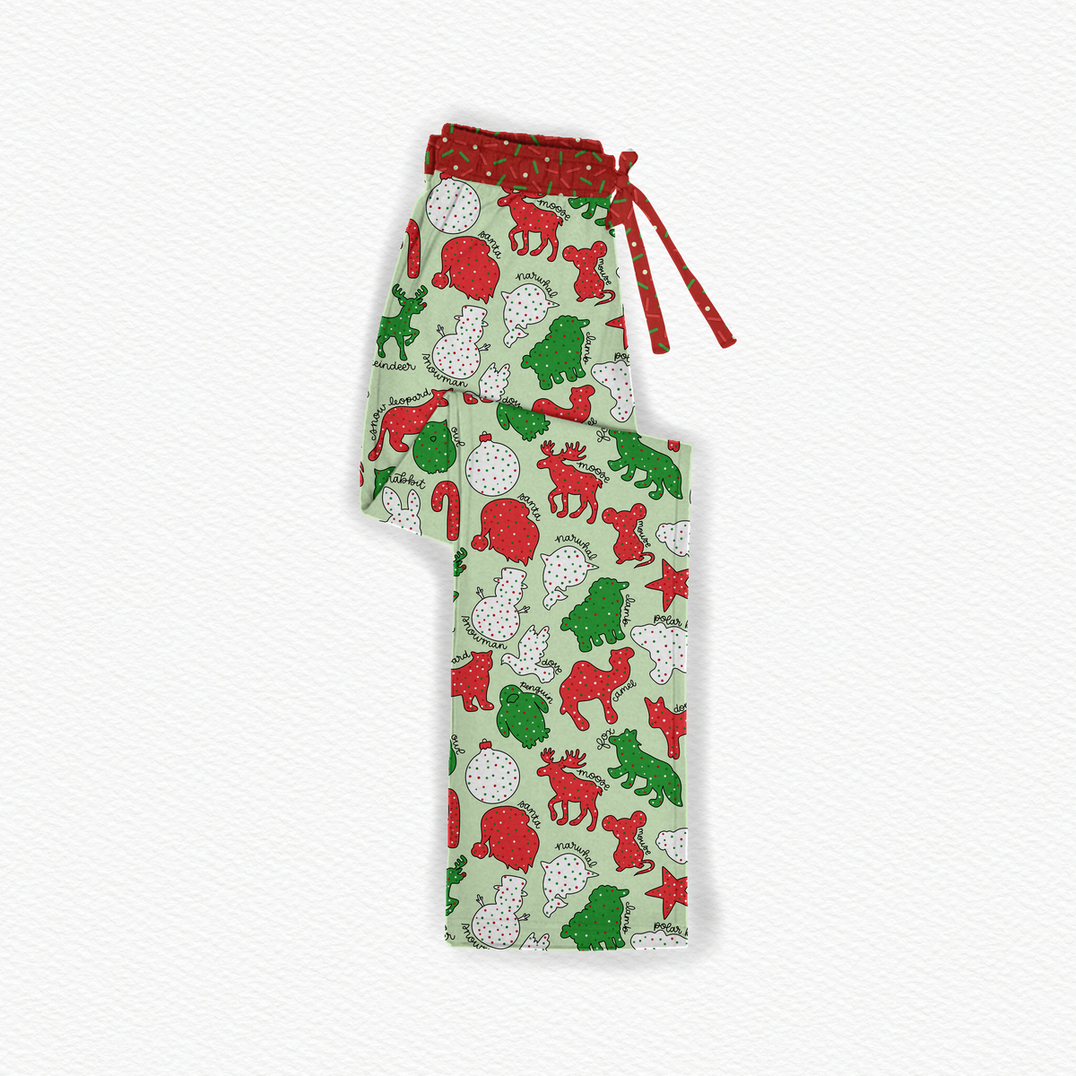 Pre-order Christmas sprinkles straight leg pants