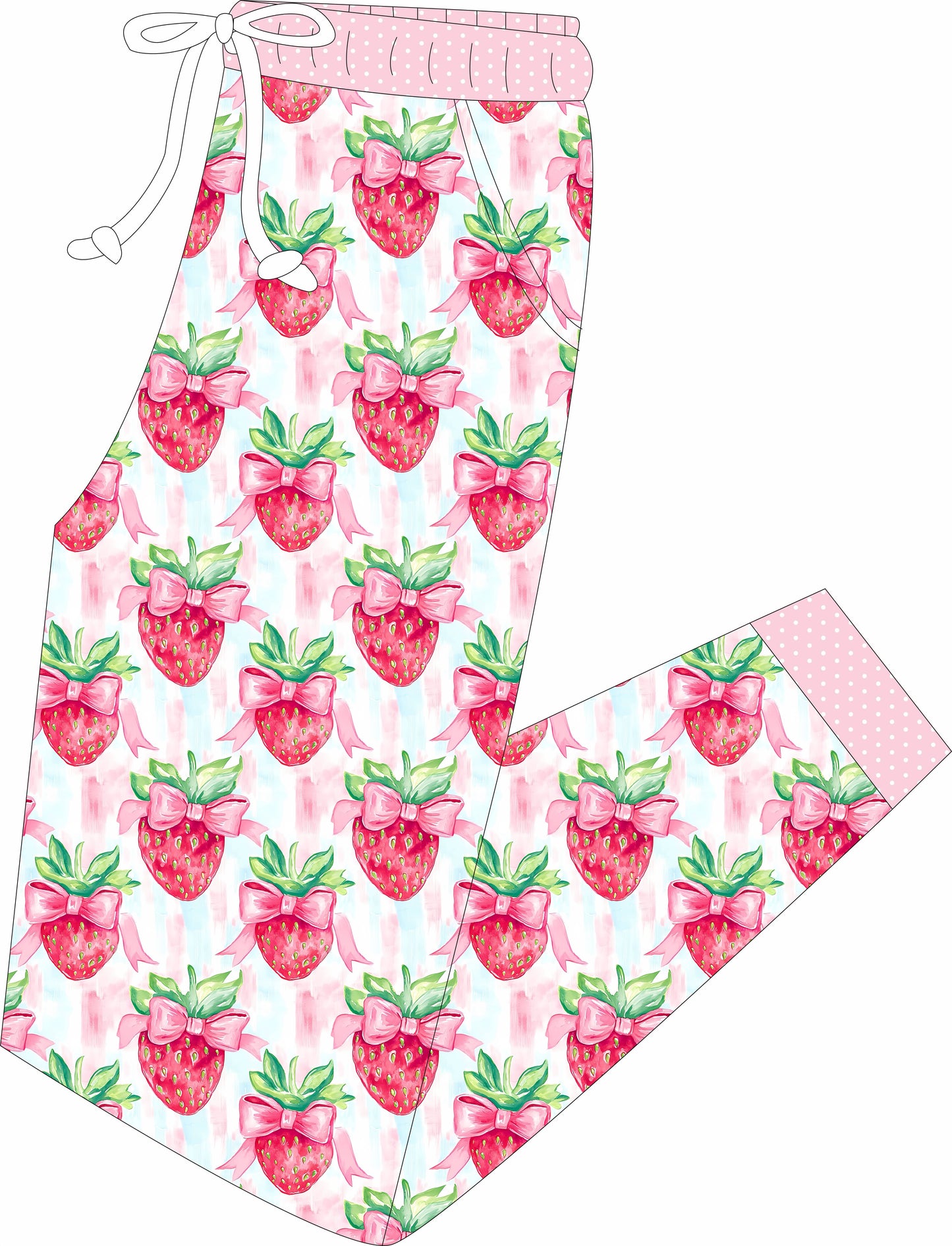 Strawberry joggers