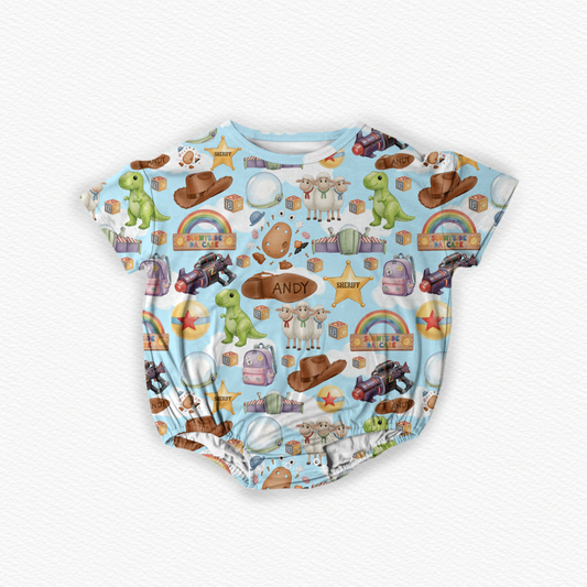 To infinity & dreams Bubble romper