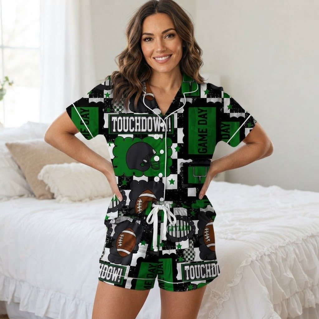 Touchdown exclusive mama formal short sets