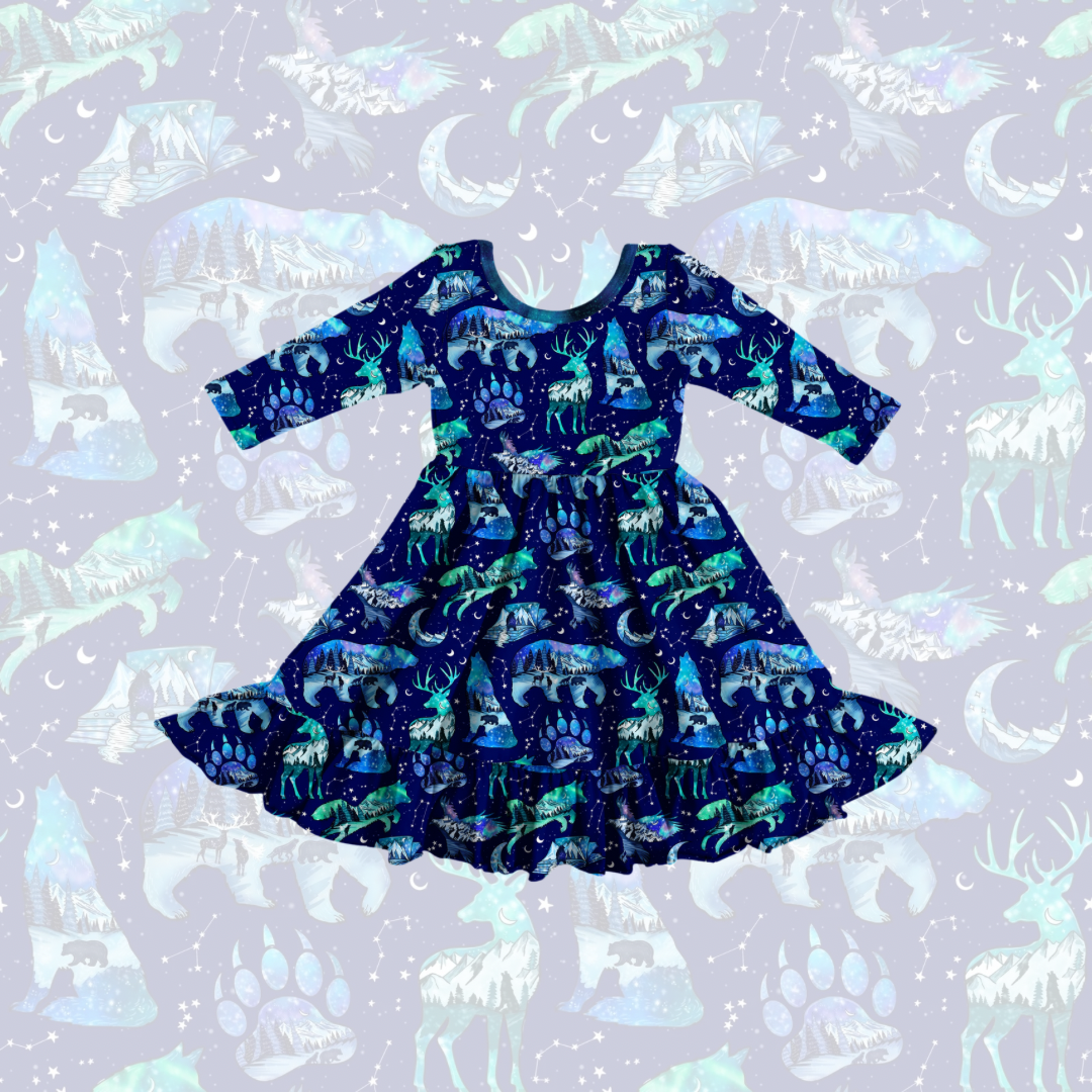 Wild nights twirl dress