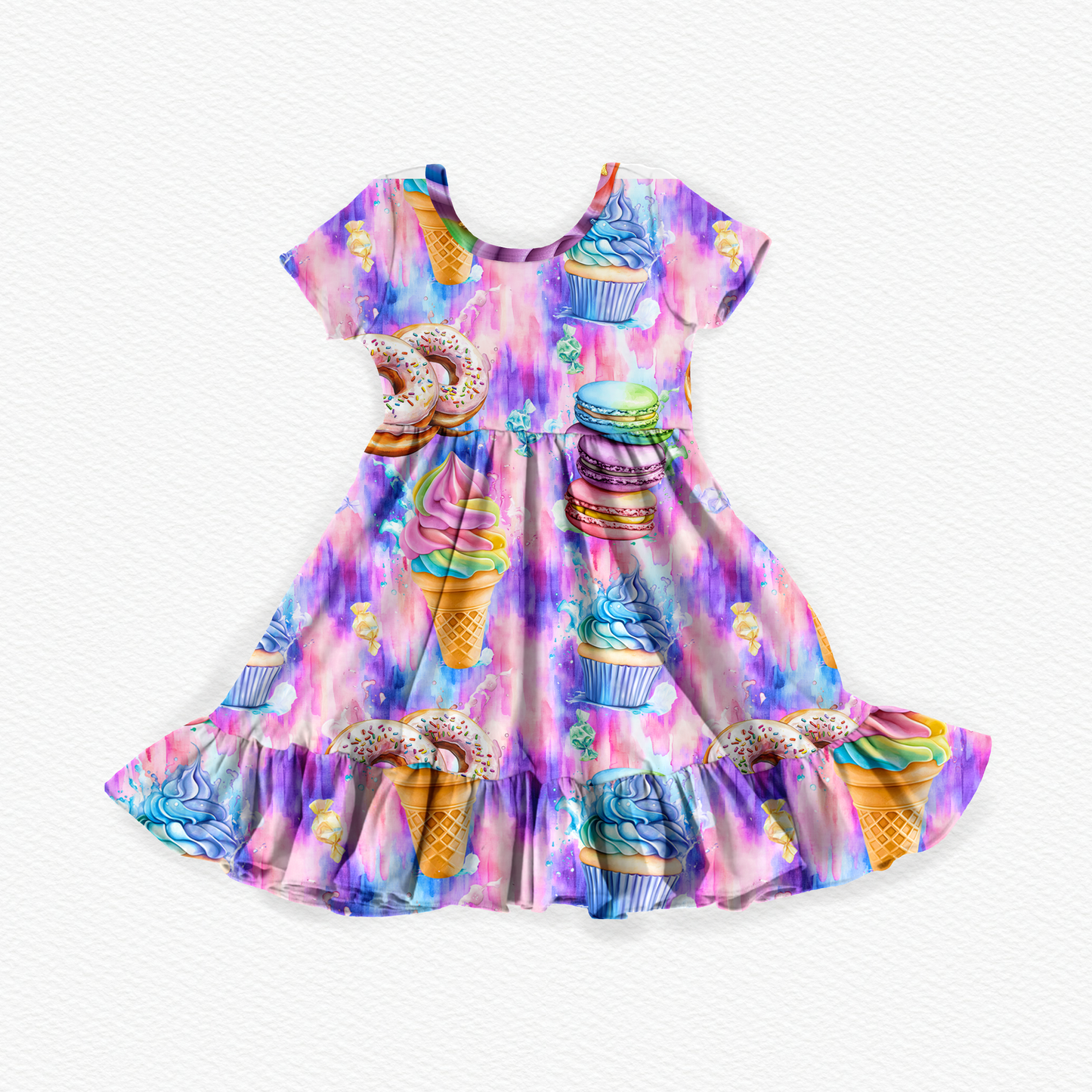 Scoops & sprinkles twirl dress
