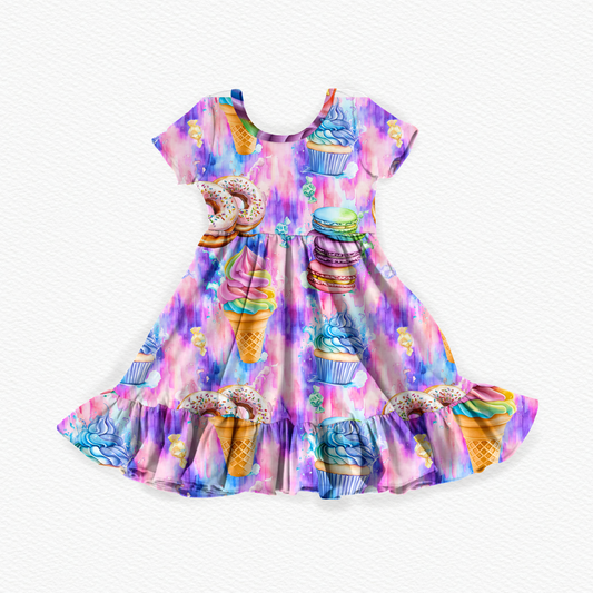 Scoops & sprinkles twirl dress