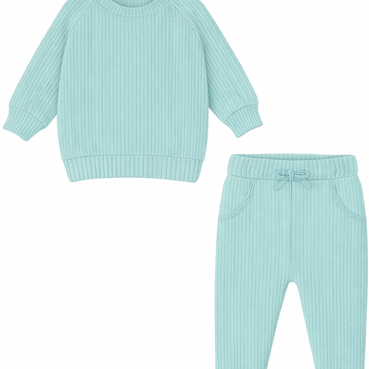 Brittany and Co ribbed daywear jogger sets