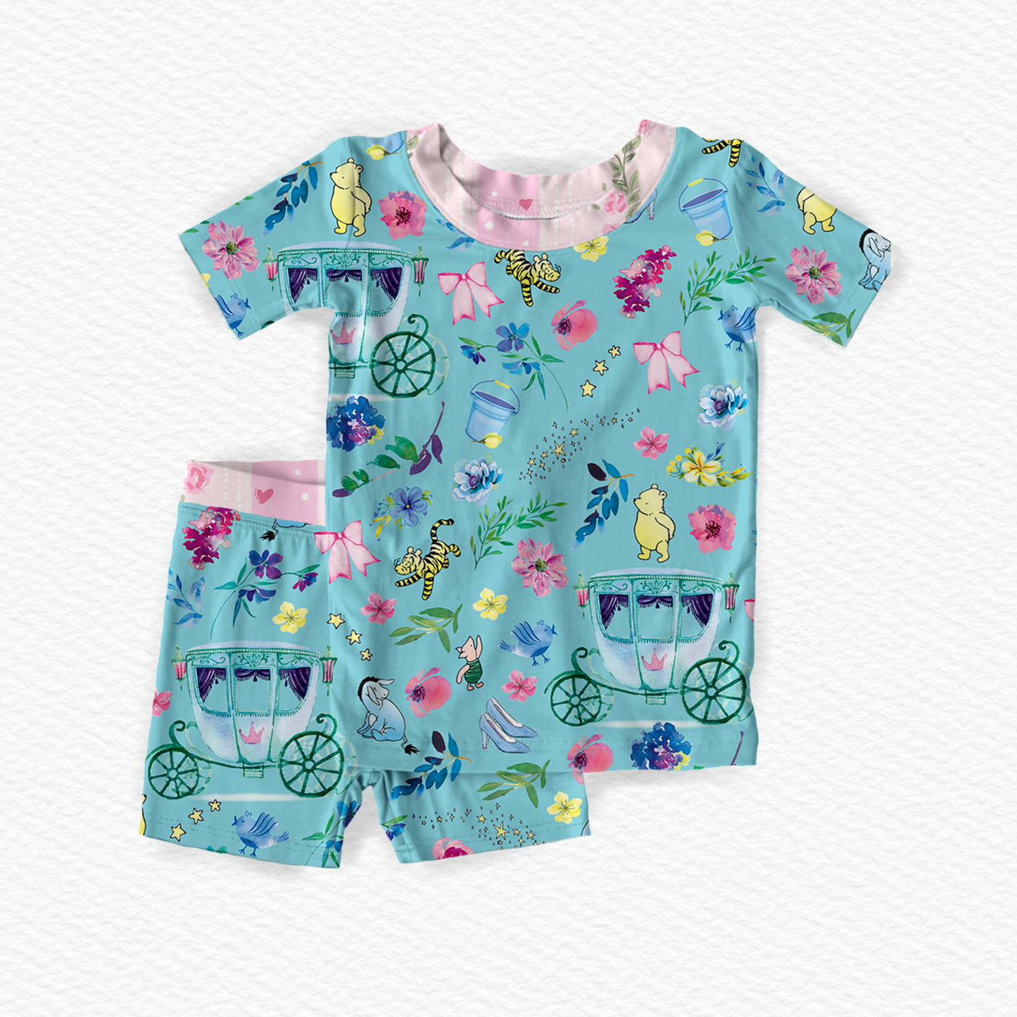 Hunny ever after two piece short set
