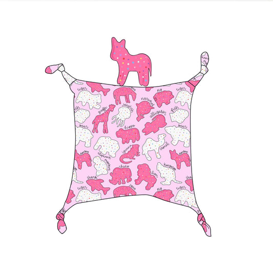 Safari pink head lovey