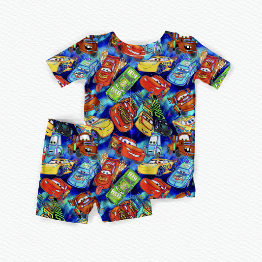 Race day rush two piece short set