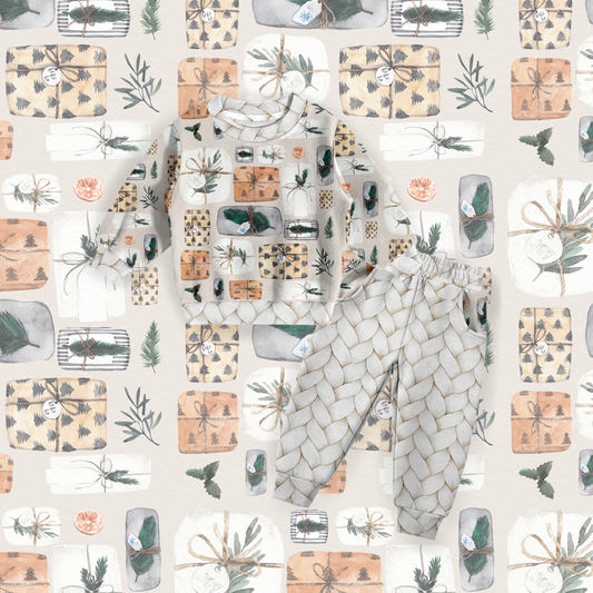 Joy to the world French Terry jogger sets