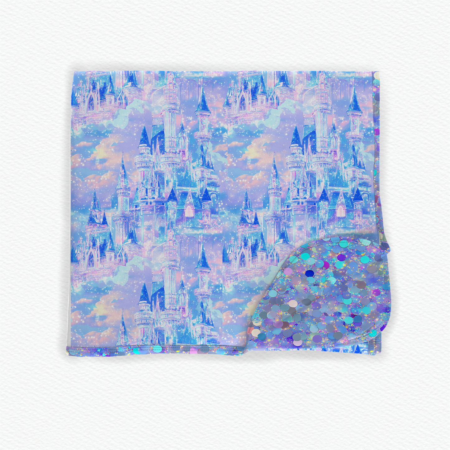 Stardust castle 50x50 bamboo blanket