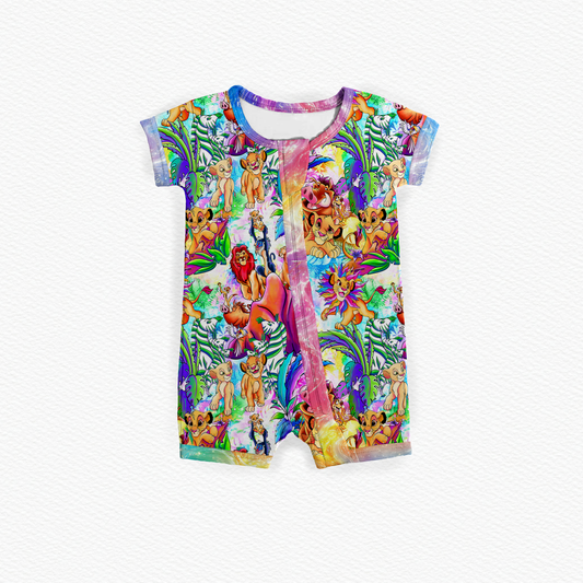 PRE-SALE Rainbow roar shortie