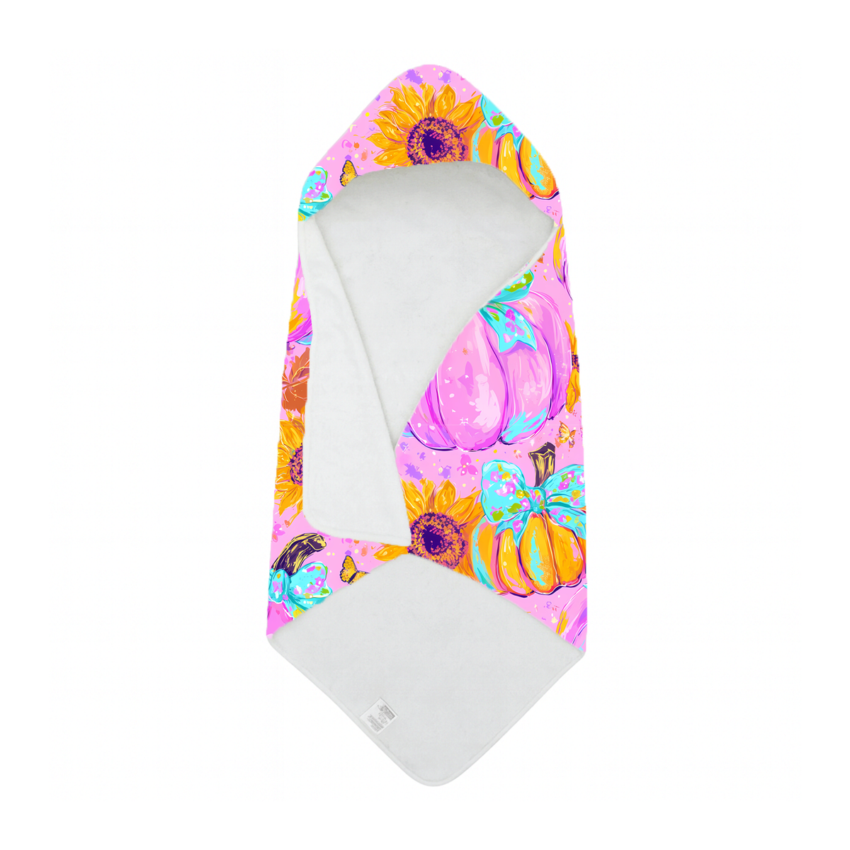 Pumpkin bows towel 40x40