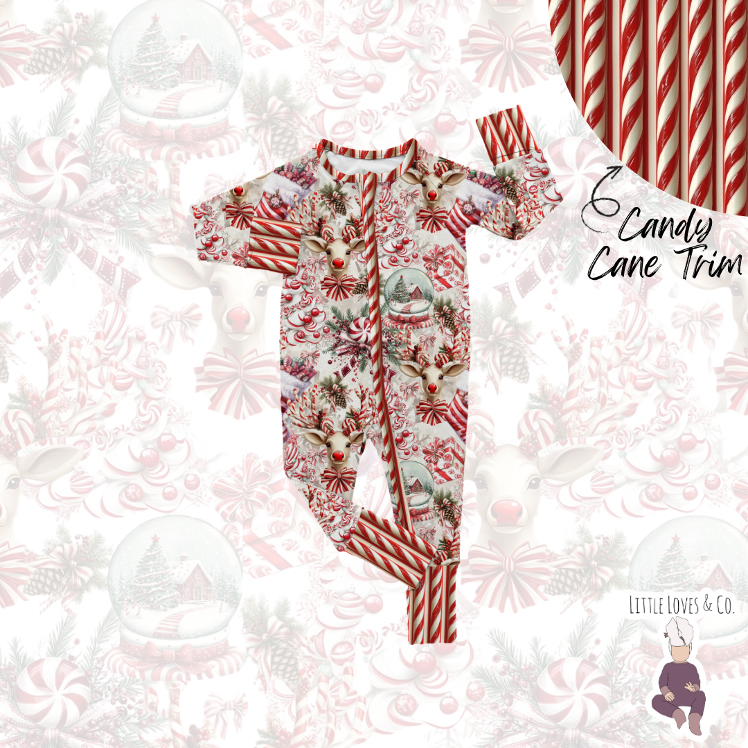 Candy cane lane candy cane trim zippy