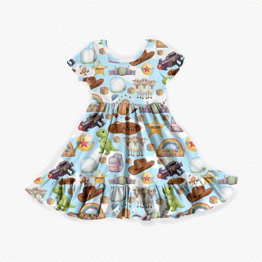 To infinity & dreams twirl dress