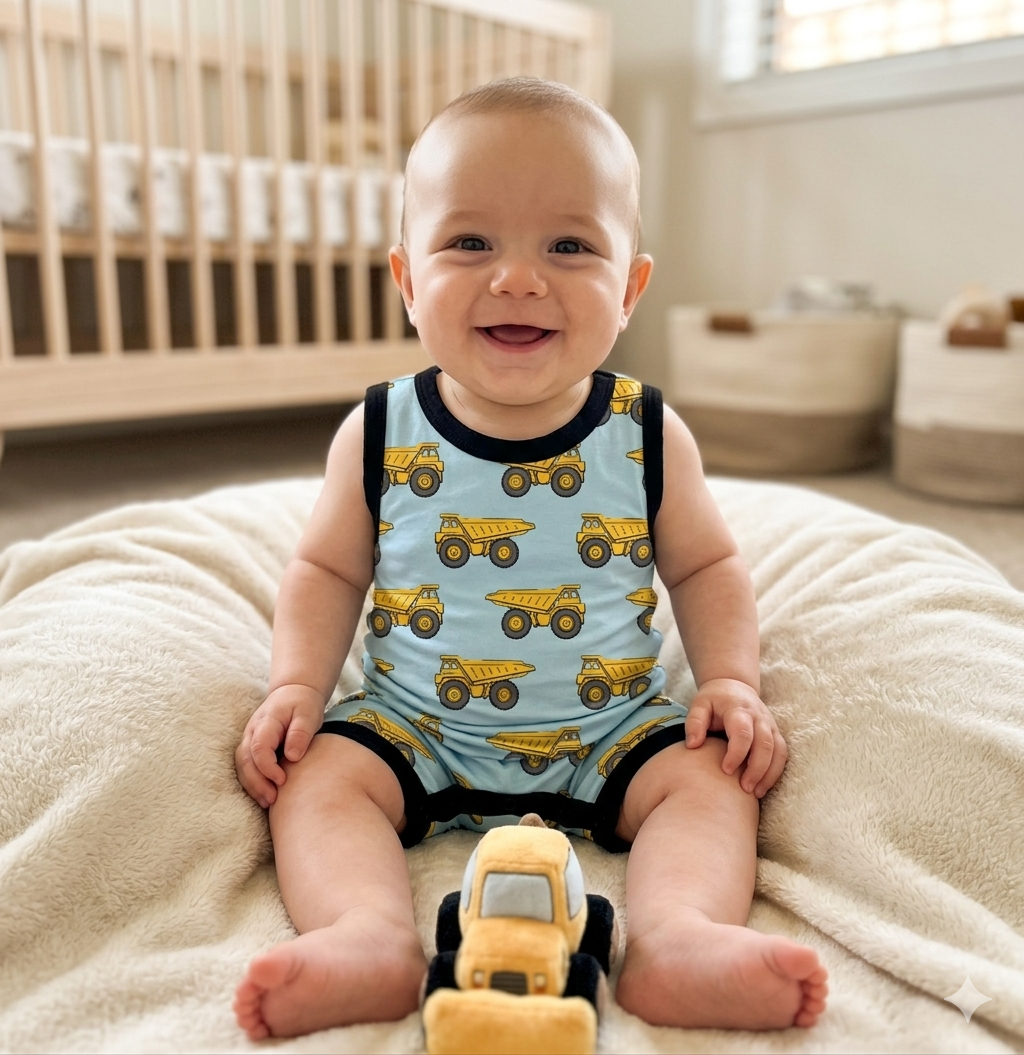 Trucks Tank daywear romper