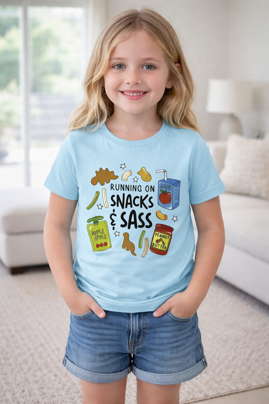 Snacks t-shirt bamboo