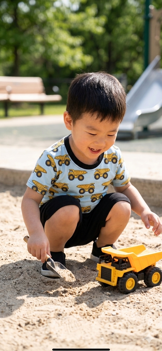 Trucks daywear short set