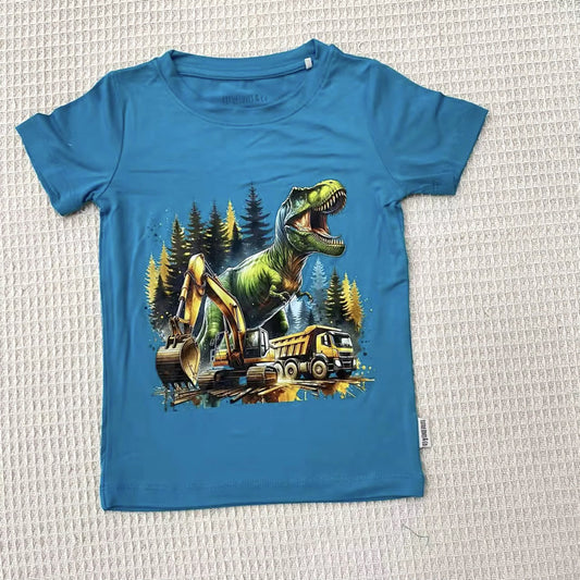 Dino t-shirt bamboo