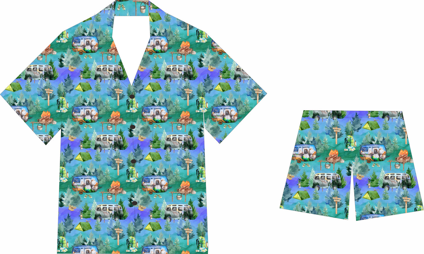 Camping Mama short sets