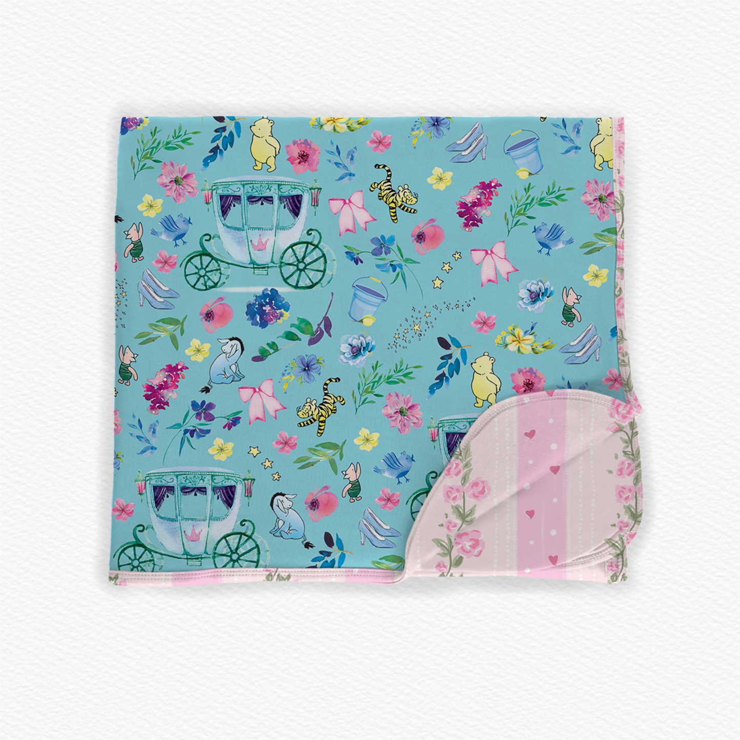 Hunny ever after 50x50 bamboo blanket