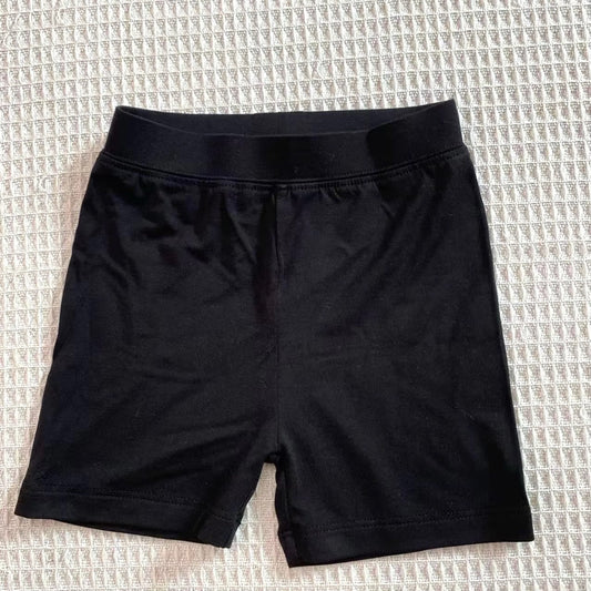 Black biker shorts
