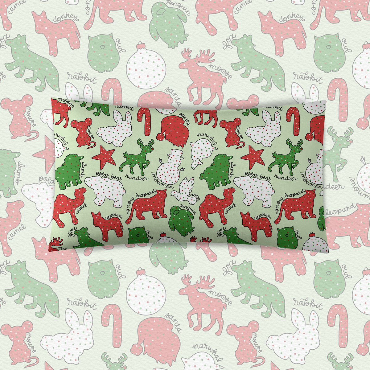 Pre-order Christmas sprinkles pillow case