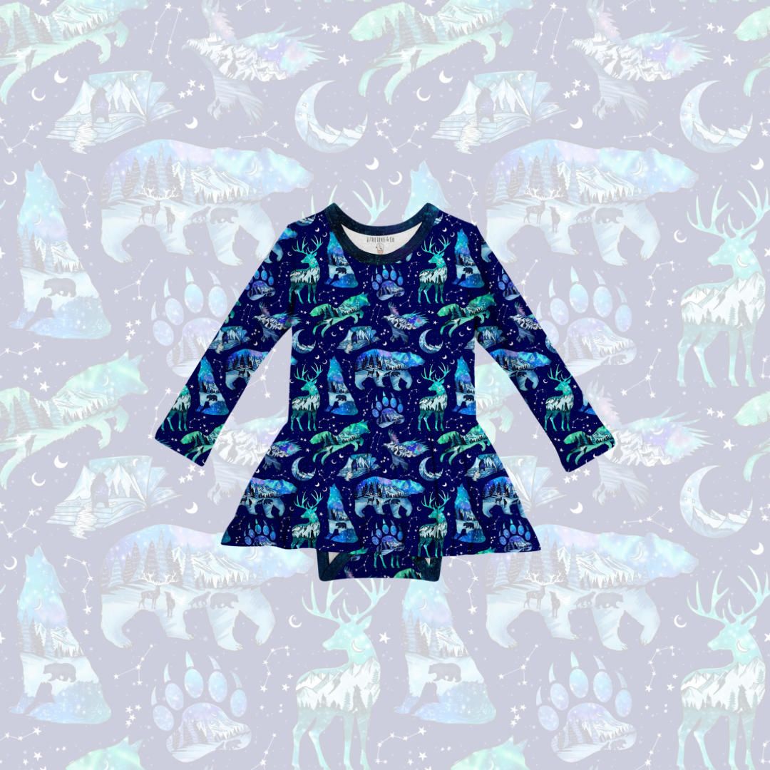 Wild nights twirl with bodysuit