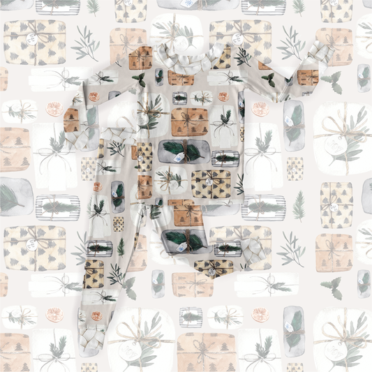 Joy to the world two piece long sleeve and pants set