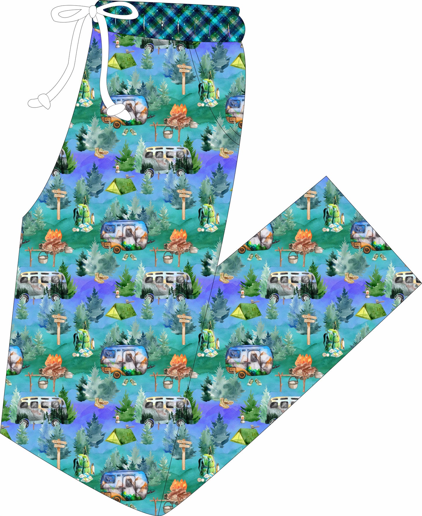 Camping straight leg pants
