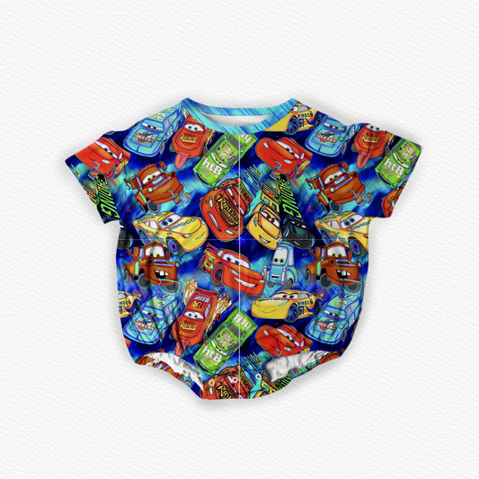 Race day rush Bubble romper
