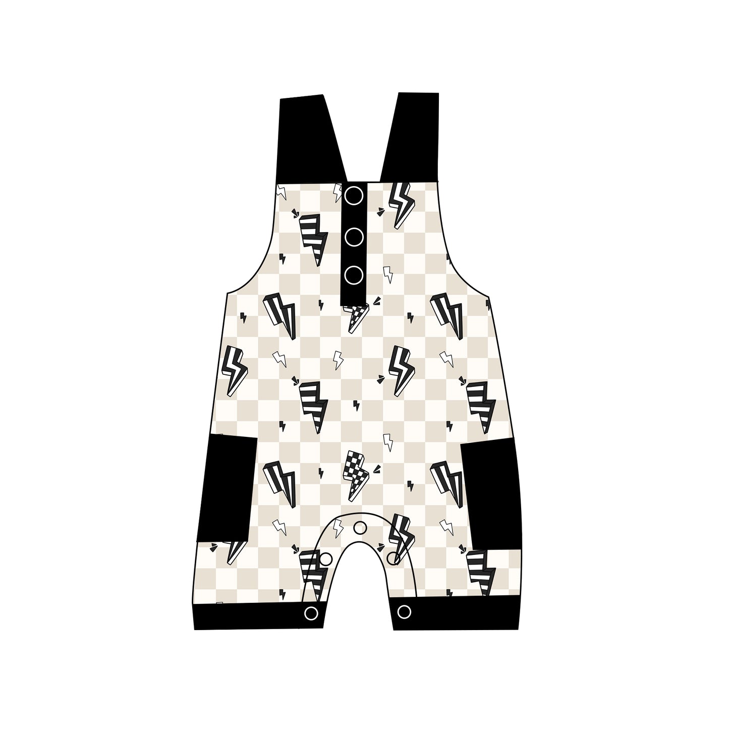 Bolts checks overalls