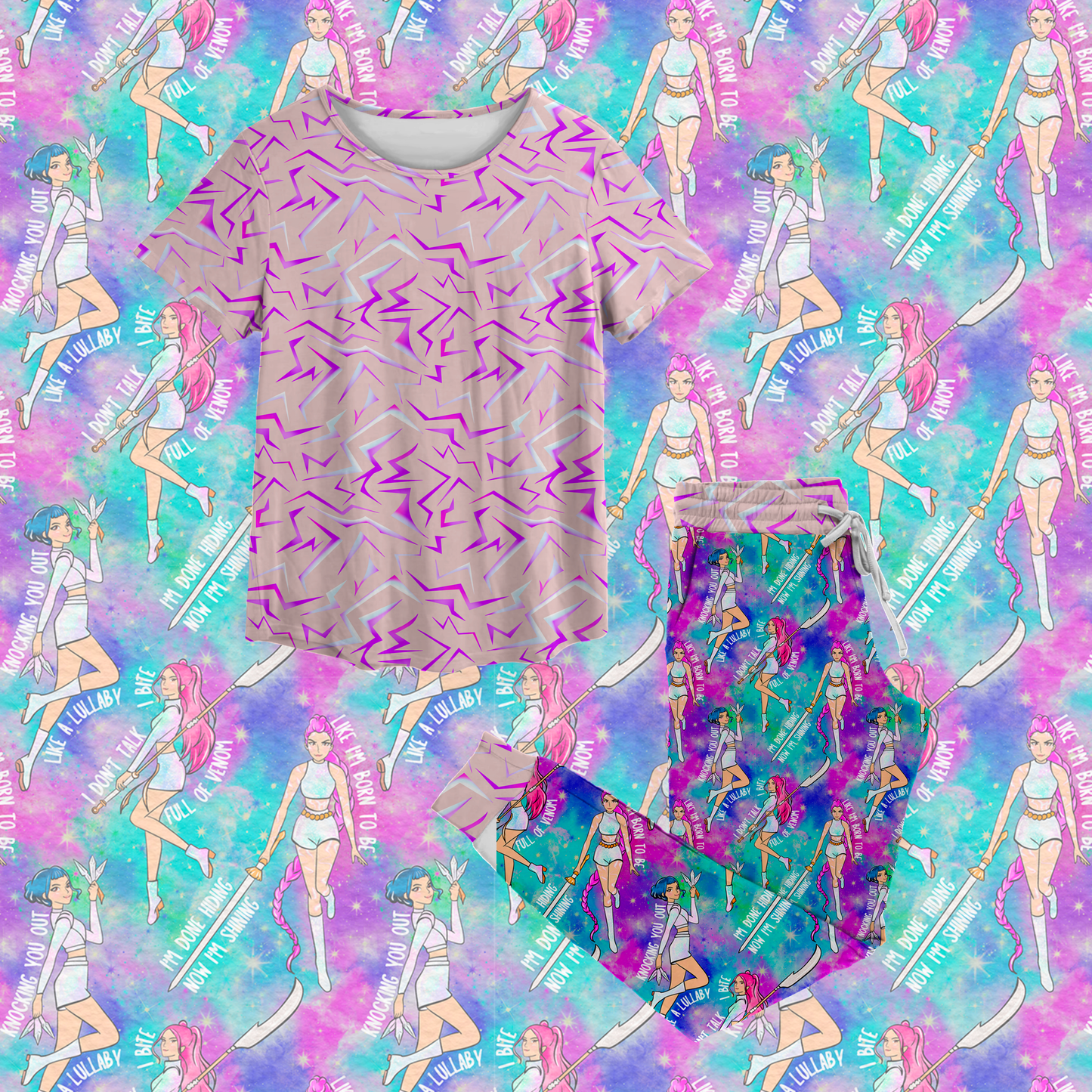 Born to be jogger set