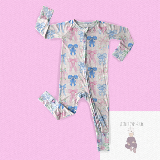 Blush and blue belle zippy