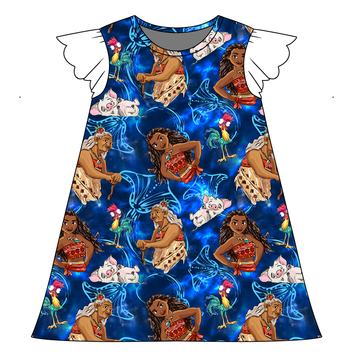 Make way Ruffle nightgown