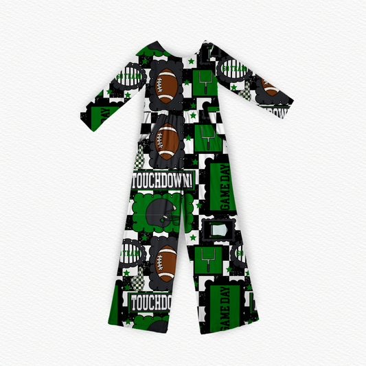 Touchdown exclusive Wide leg day wear romper