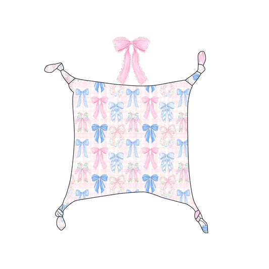 Blush and blue belle head lovey